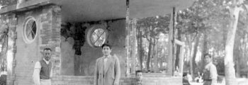 1950 – Construcción de kiosko en parque Abelardo Sánchez